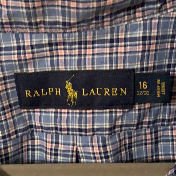 Ralph Lauren Long Sleeve Button Down Shirt - Picture 3 of 3